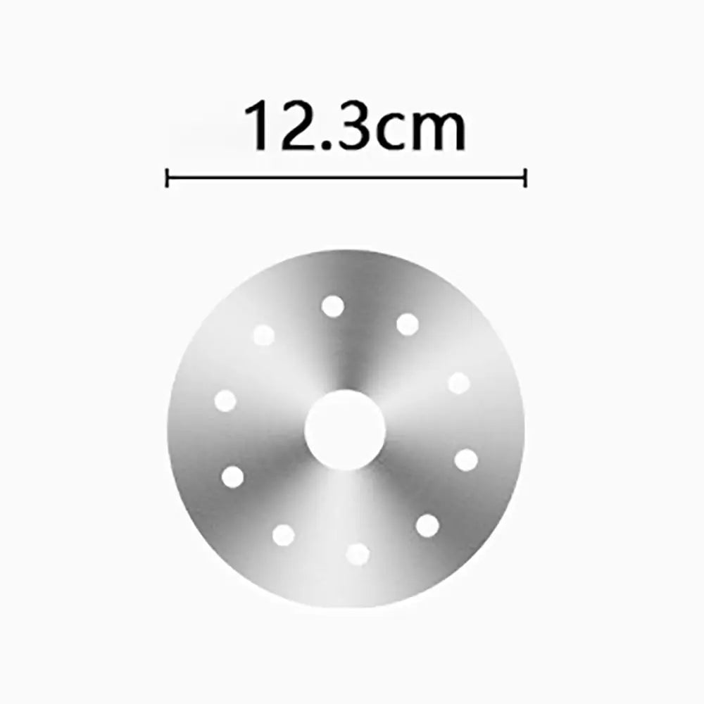 Stainless Steel Induction Cooker Heat Diffuser Saucepan Cooking Hob Heat Conduction Plate Converter Tool Cookware Parts Quake 12.3CM