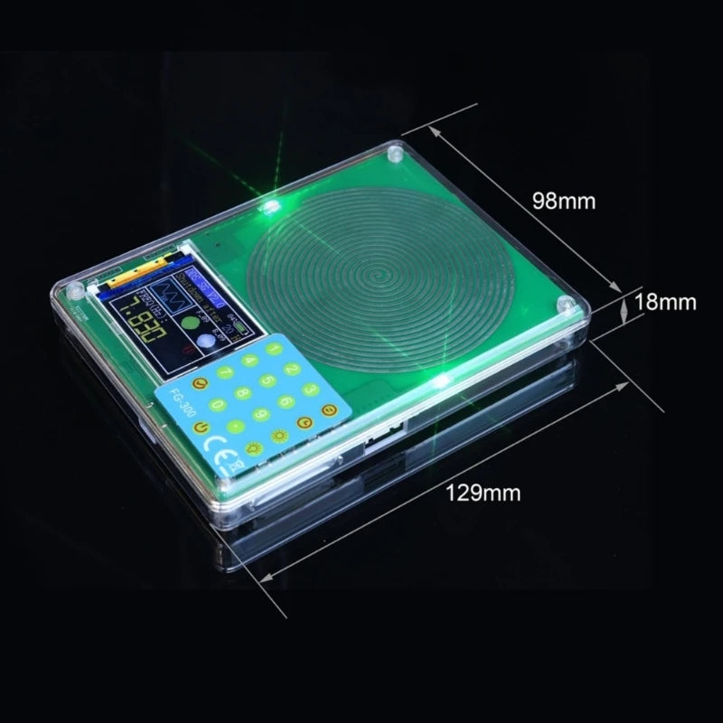 Multifunction Generator 0.001Hz 200kHz Adjustable Frequency 1.8 TFT LCD Screen Direct Input ABS Case K1KF Quake