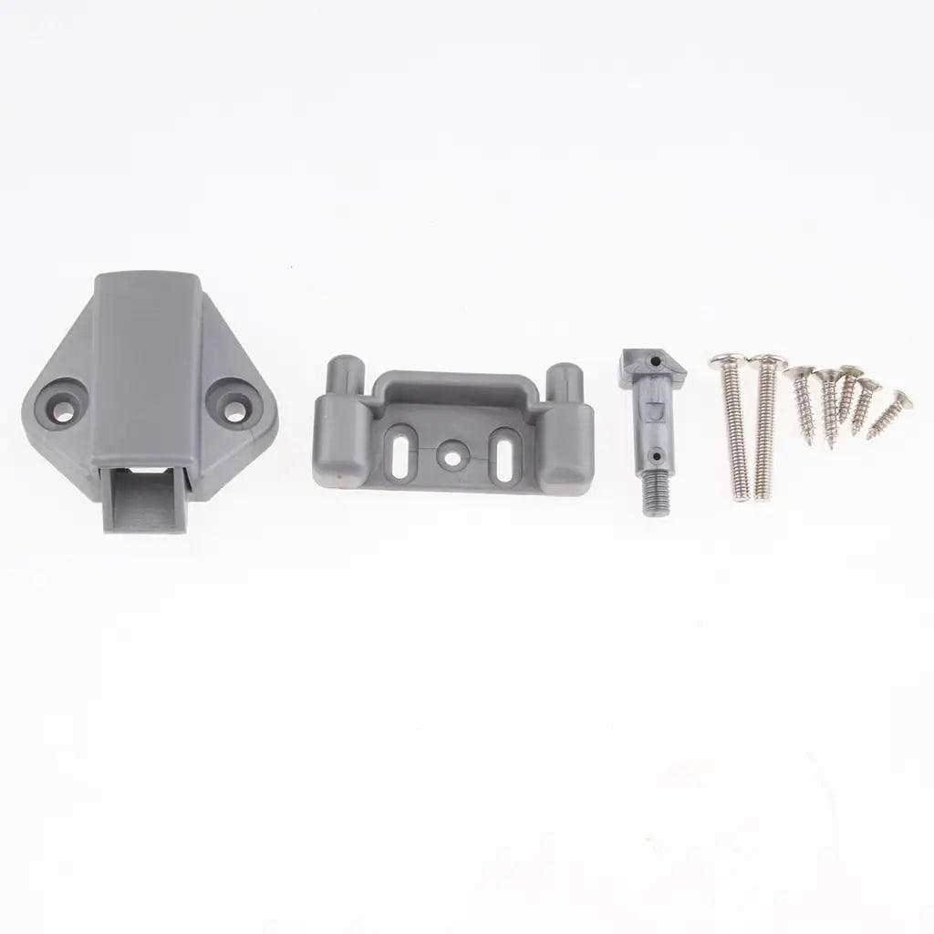 Portable Push Button Pull Handle Latch Lock Secure Zinc Alloy for Caravan Camper RV Yacht Cabinet Quake