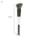 New Dual-Ended F4 Contour Face Brush Multi-purpose Cosmetic Beauty Makeup Brushes High Coverage Powder Blush Brush Makeup Tools Quake A