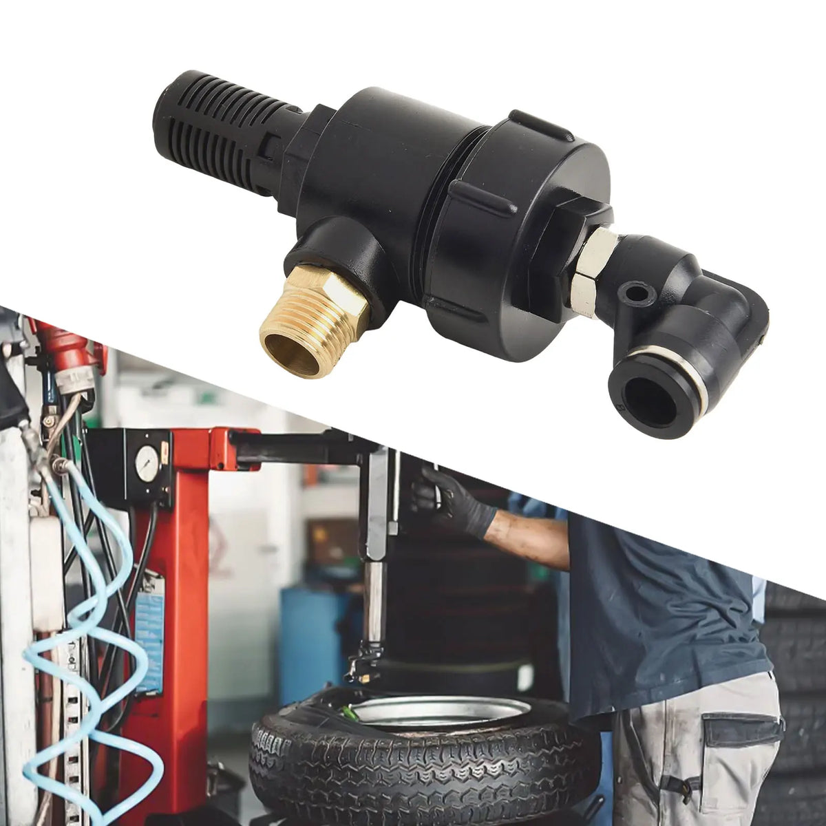 Car Accessories Quick Exhaust Valve Black Cylinder Accessory Exhaust Elbow Valve Large Cylinder Exhaust For Car Quake