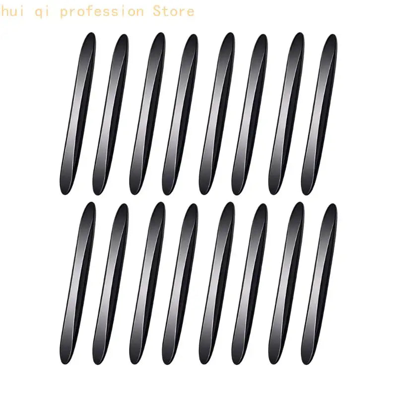 PVC Car Door Edges Guards Bumper Protectors Tool-Frees Adhesive Placement H8WE Quake Black CN