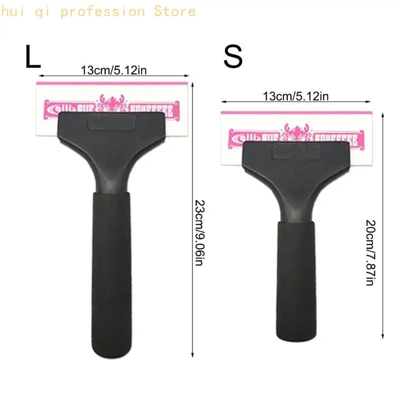 Double Angled Auto Film Squeegee Application Tool Water Bubble Elimination Suitable for Vehicle Window Office Glass H8WE Quake