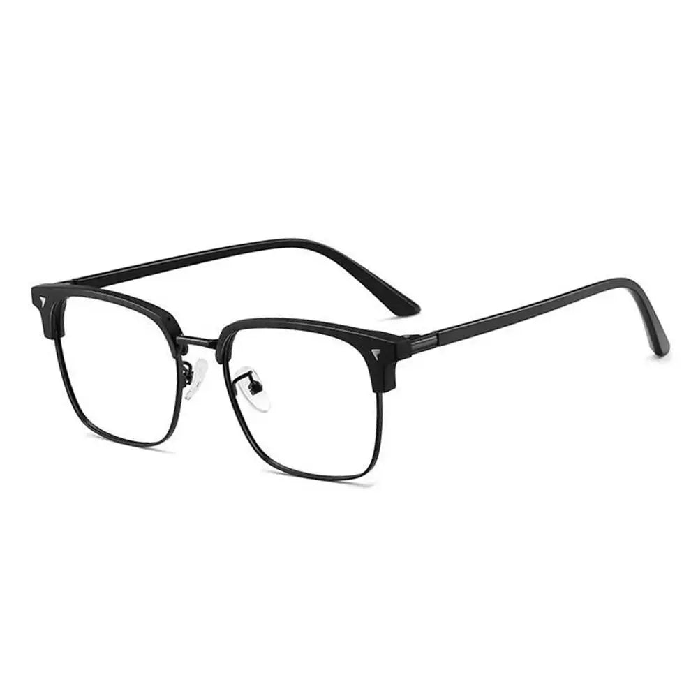 Anti-Blue Light Glasses Designers Eyeglasses Optical Spectacle Computer Eye Protection Glass Fashion Office Eyewear Quake Black