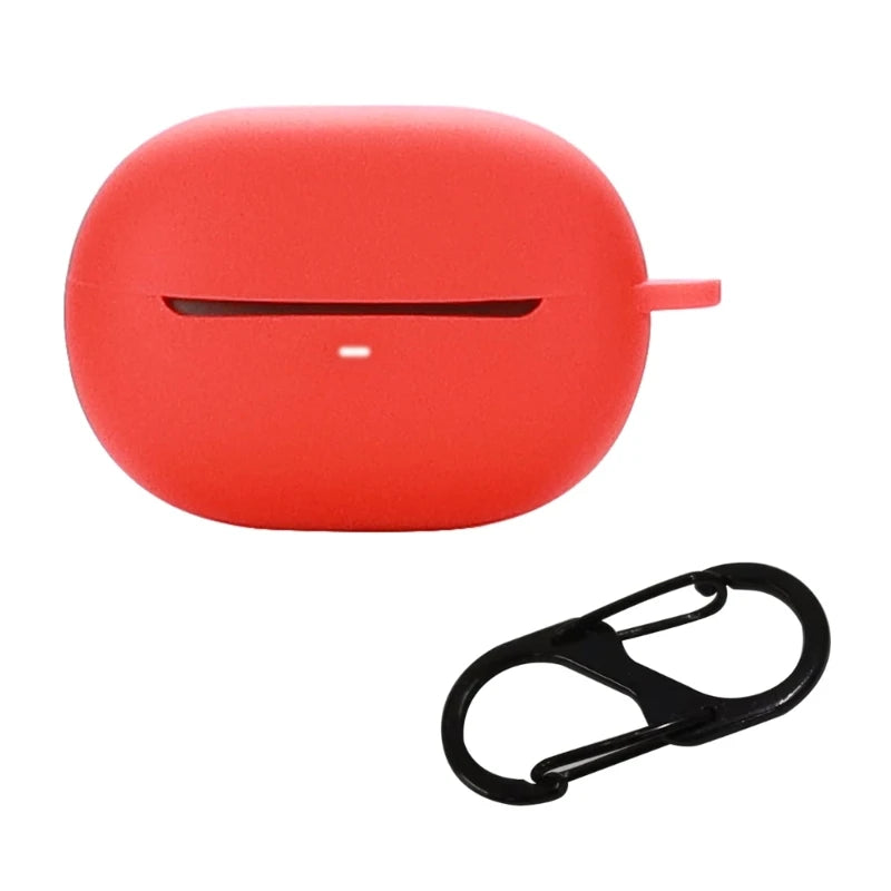 Protect Carrying-Shell for QCY ArcBuds HT07 Earphone Dustproof Protector Washable Charging-Box Sleeve Anti-scratch Cover K1KF Quake Red