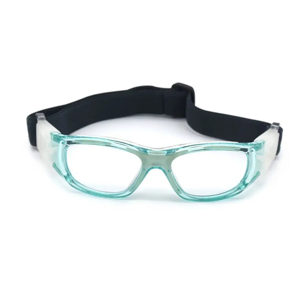 Children Eye Protect Soccer Football Eyeglasses Basketball Goggles Outdoor Sports Glasses Cycling Eyewear Quake blue