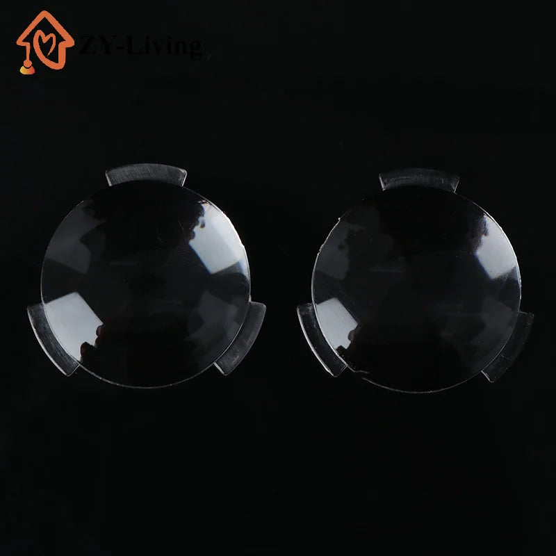 2/4Pcs 25*45MM Transparent Virtual Reality Lens Aspheric Biconvex Lenses Replacement Quake