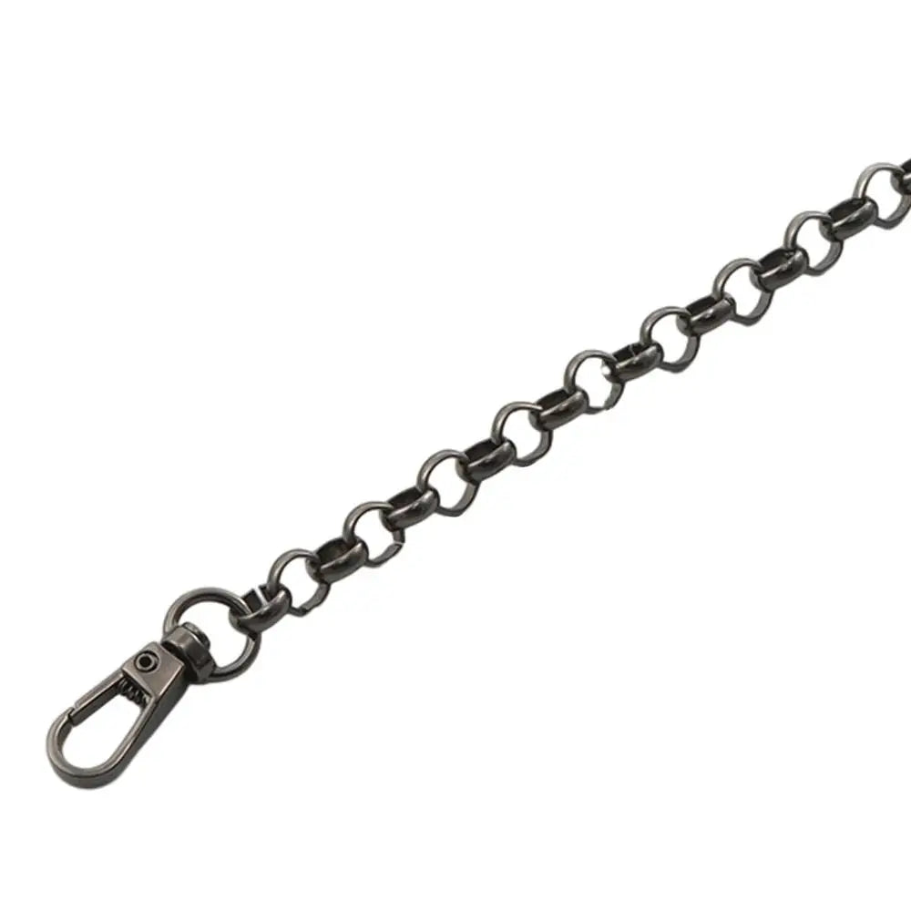 Fashion 120cm Bag Chains Replacement Metal Alloy Handbag Handle Chain Purse Chain Belt Quake 120cm black type C