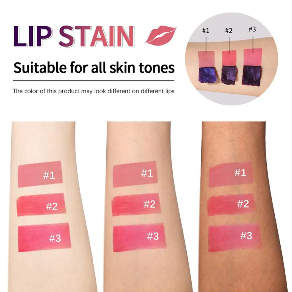 Lip Liner Stain, Peel Off Lip Liner & Lip Gloss, Long Lasting Waterproof Matte Color and Glossy Shine, Transfer-Proof Lip Makeup Quake