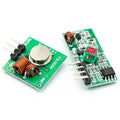 RF wireless receiver module & transmitter module board super regeneration 433MHZ DC5V (ASK /OOK) 1pair =2pcs Quake Default Title