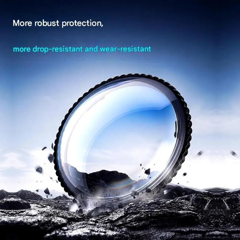 Camera Lens Protector for X6 Front and Rear Lens Cover, On Lens Guard Protections for Clear Travel Carry, K1KF Quake