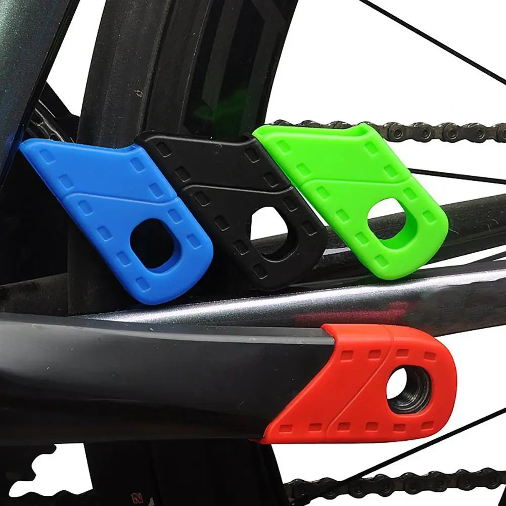 1 Pair Convenient Crank Protector Anti-scratch Portable Crank Protective Case Silicone Elastic Crank Protective Cover Quake
