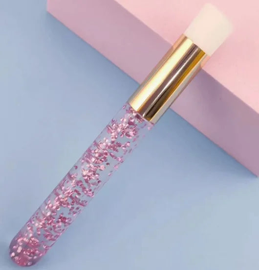 vvocci Nose Face Clean ToolProfessional Pink Shining Eye Eyelash Extension Shampoo Cleaning Brush Lash Lift Foam Cleaner Brushes Quake M509 Crystal Pink