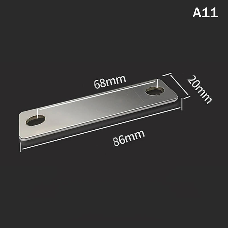 1Pc Lifepo4 Battery Copper Nickel Plate Busbars For 3.2V 260Ah 280Ah 300Ah 310Ah 320Ah Lithium Iron Phosphate Battery Connector Quake A11