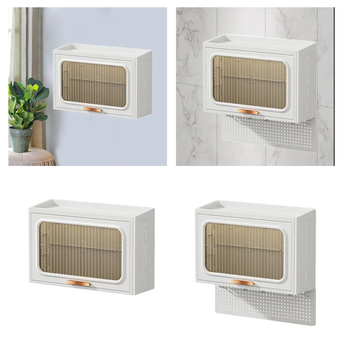 Wall Mounted Spice Rack with Hooks Sturdy Cupboard Seasoning Storage Container for Desktop Countertop Pantry Dorm Domestic Quake