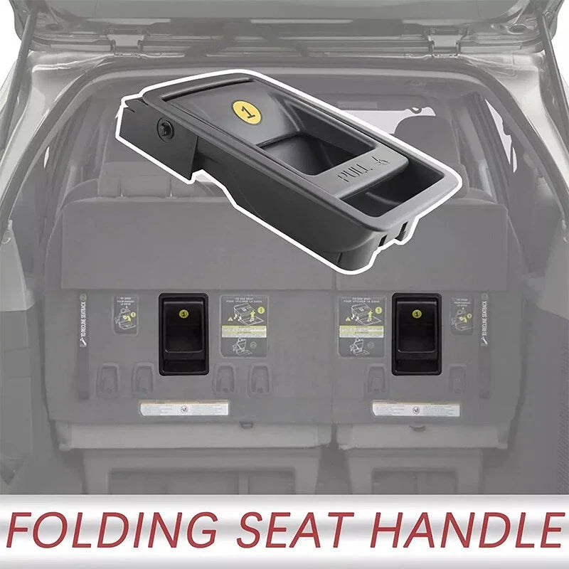 For Toyota Sienna 3.5L 2014-2018 3rd Row Folding Rear Seat Release Latch Handle Seat Fold Lever Part 72909-08011-C0 7290908011C0 Quake