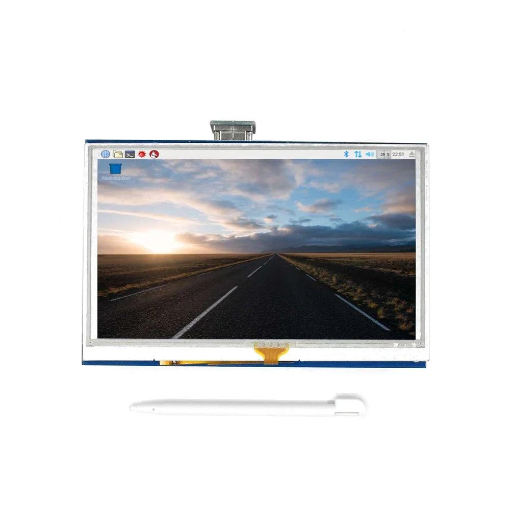 Only the display screen without the motherboard. Please refer to the main picture Quake 5 inch lcd