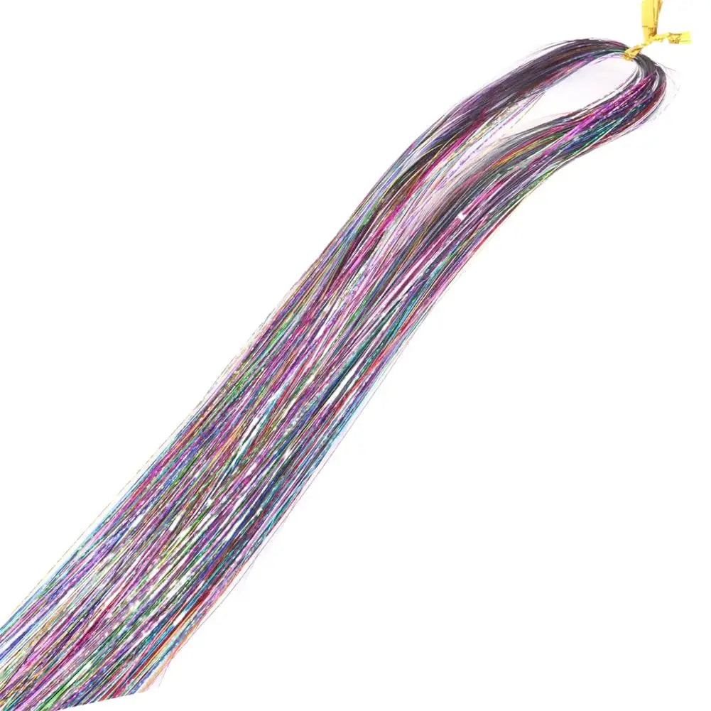 120cm Long Straight Wig Hair In Extensions Synthetic Clip In Hair Extensions for Women Halloween Christmas Party Cosplay Quake K