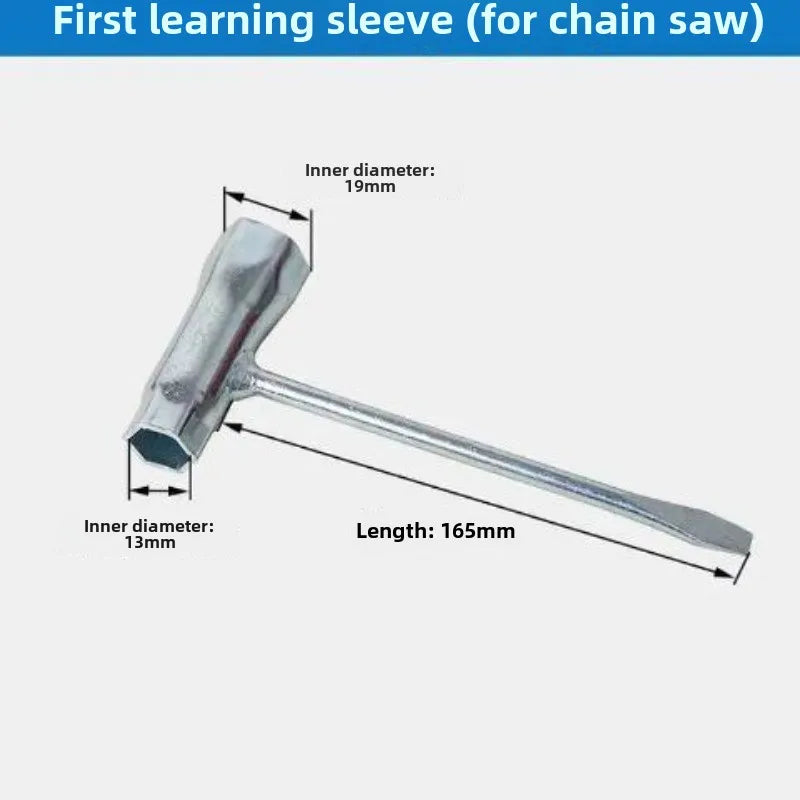 T-wrench Lawn Mower Chain Saw Spark Plug Wrench Spark Plug Socket Electric Chain Saw Wrench Garden Tool Accessories Quake Default Title