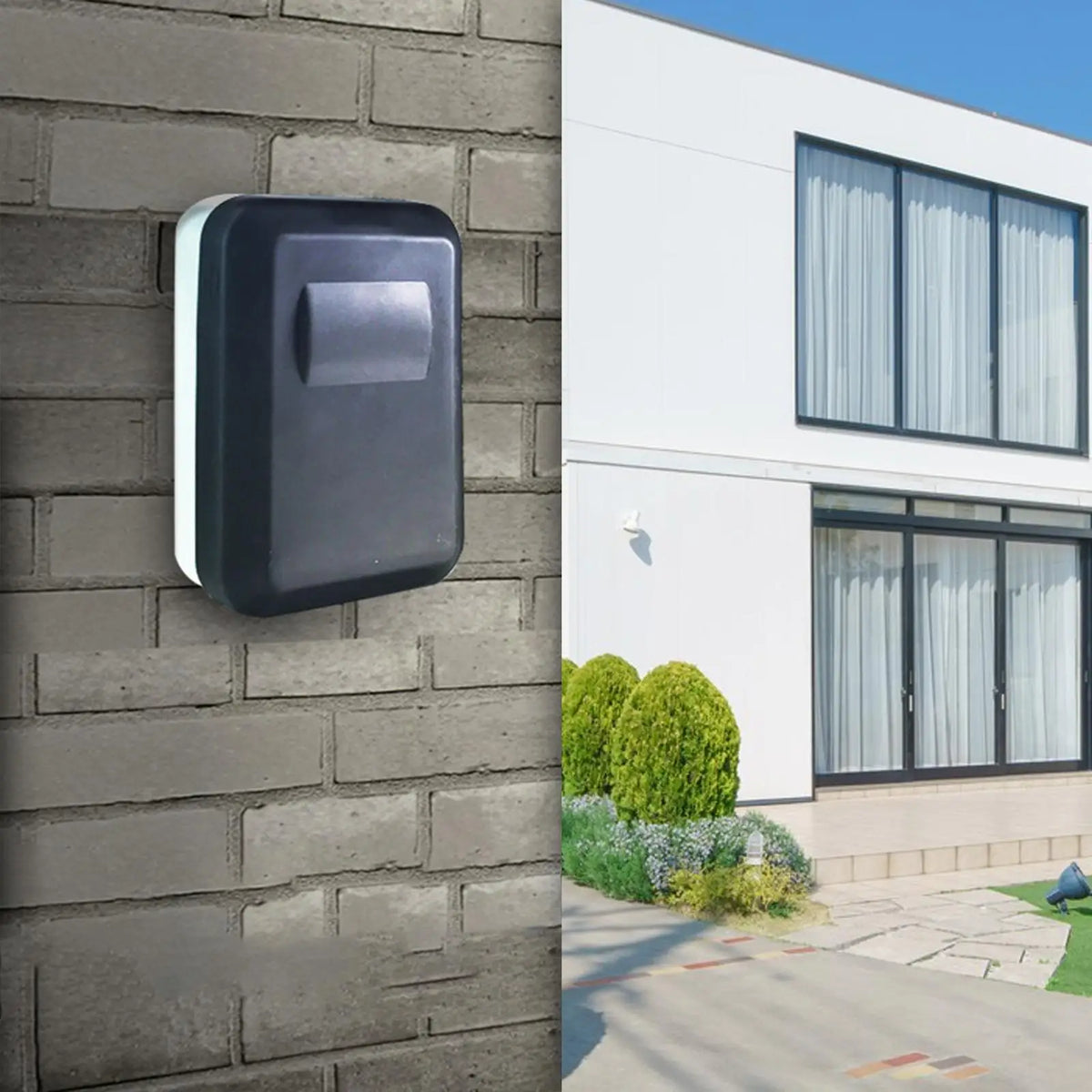 4 Digit Wall Mounted Password Box,Key Storage Lock Box,Combination Key Storage Lock Box,Key Code Box Quake Default Title