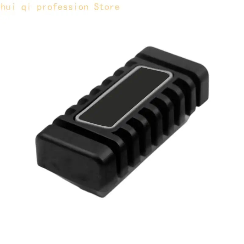 Motorcycle Brake Pedal Rubber Pad Quick Installation Pedal Pad for BAJAJ Use H8WE Quake Black for grey China Mainland