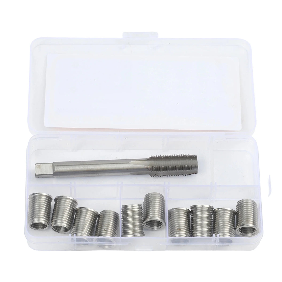 Professional Thread Cutting Tools M10X1.25 M10X1.25 Tap Stainless Steel Inserts Galvanized Finish High-speed Steel Tap Quake