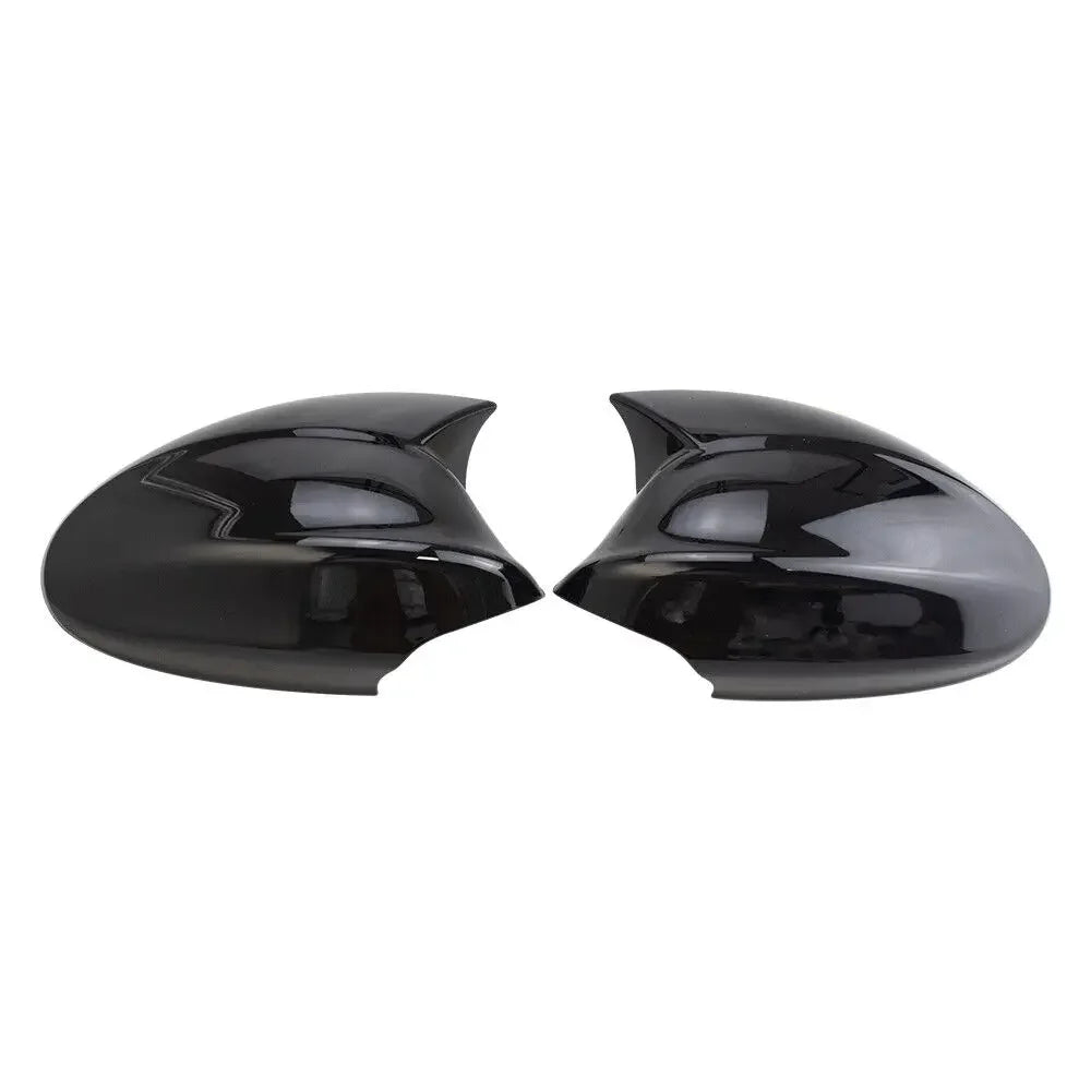 For BMW E90 E91 E92 E93 E87 E81 E82 E88 Car Sticker Rearview Side Mirror Cover Wing Cap Exterior Door Rear View Case Trim Carbon Quake