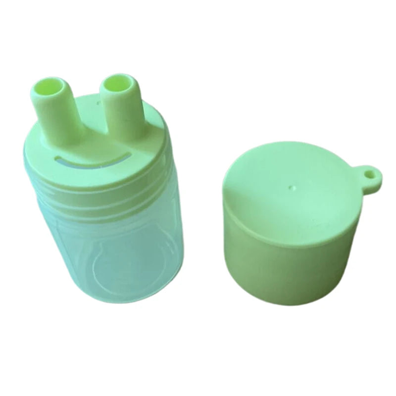 1Pcs Mini Herbal Inhalant Inhaler Cap Essential Oil Perfume Inhaler Dispenser Bottle Thai Traditional Nasal Can Quake Green 1