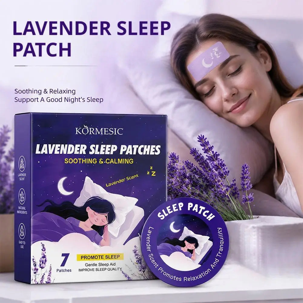 7pcs Sleep Aid Patch Improve Sleeping Quality Sleeping Aid Apnea Device Patches Relieve Irritability Insomnia Anxiety Quake