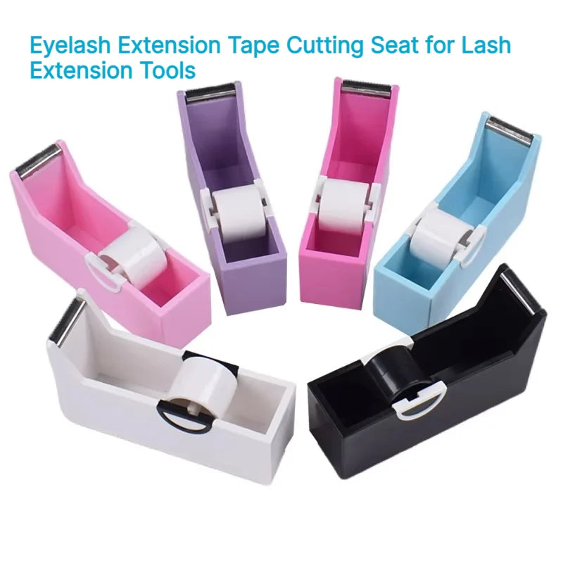 Lash Cutting Tool Extension Tape EyelashHolder Base Lash Adhesive Tape Cutter Dispenser Grafting Lash Makeup Tool Quake
