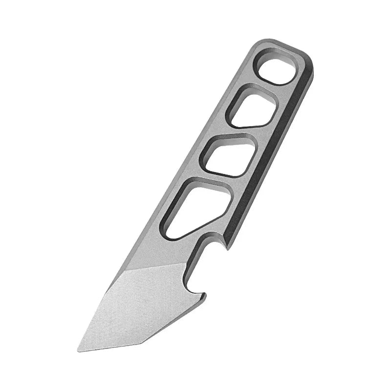 1pc Metal Mini Pry Bar Bottle Opener Keychain Pendant Multifunctional Express Delivery Tool Quake 1pc