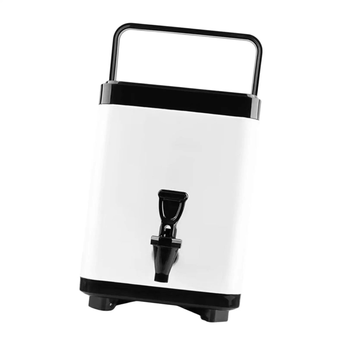 Milk Pail with Spigot Hot and Cold Beverage Dispenser Insulation Barrel Coffee Bean Juice for Soup Coffee Water Drinks Porridge Quake