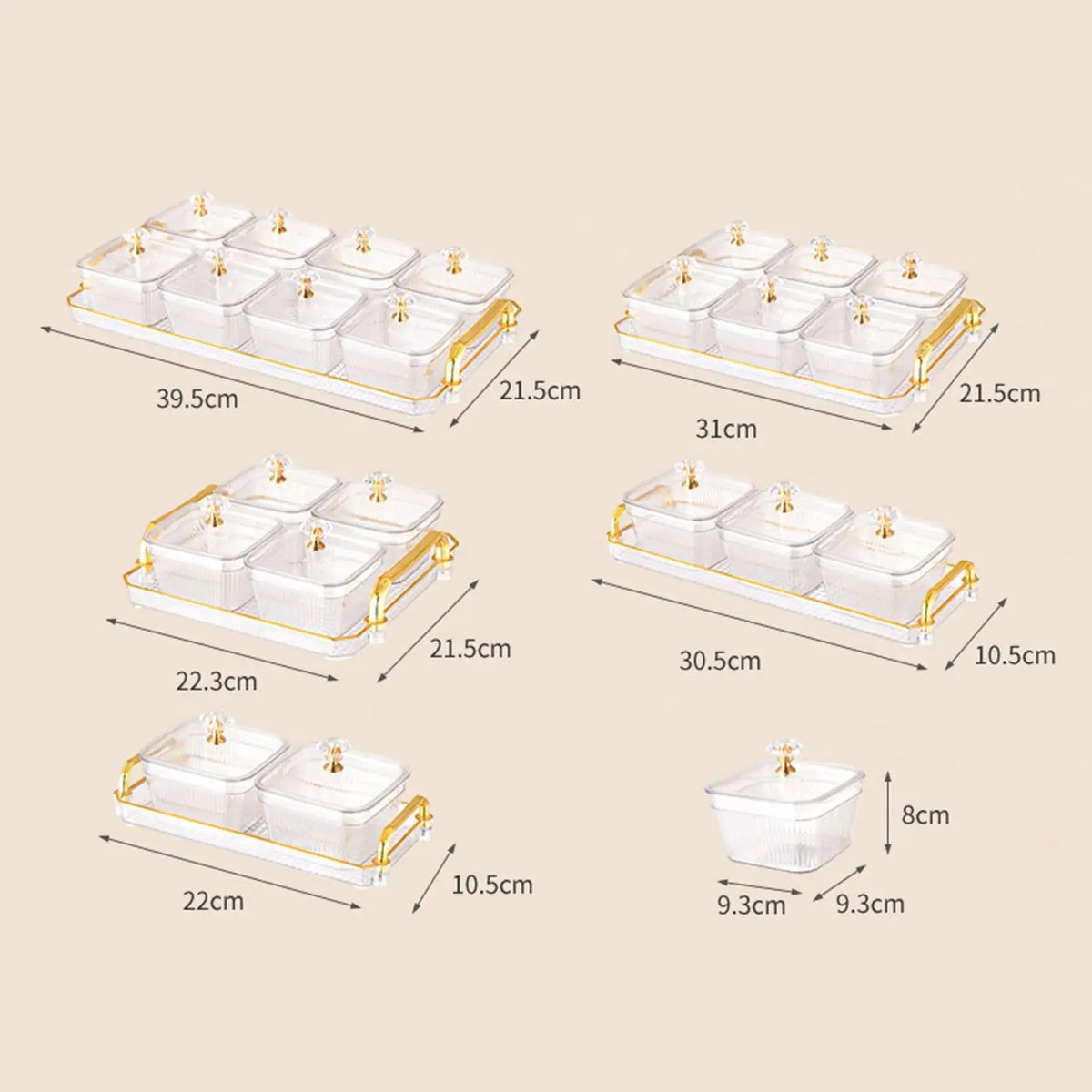 Dried Fruit Plate Portable Multi Grids Snake Plates Divided Serving Dishes for Quake