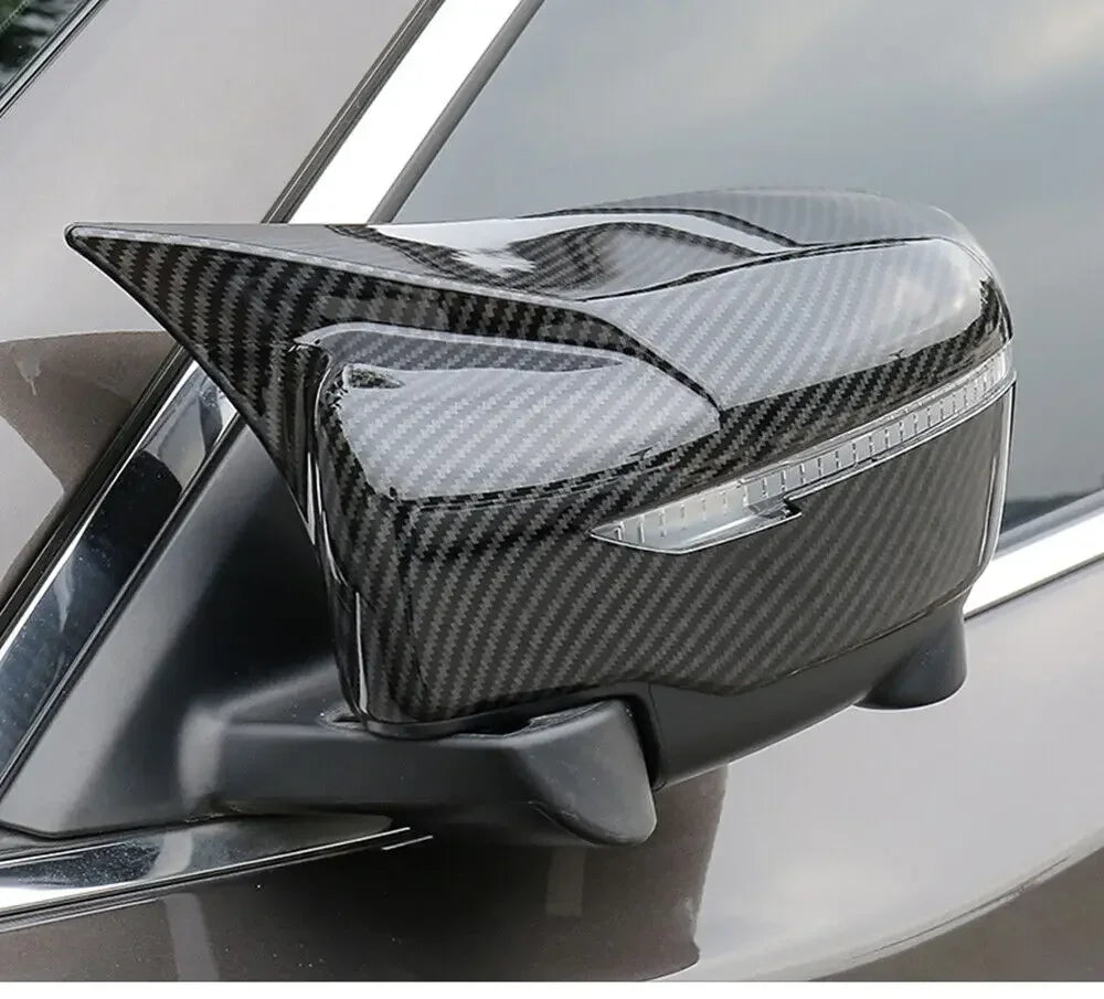 For Nissan Qashqai X-Trail Murano Rogue Pathfinder 2015-2019 Car Rearview Side Mirror Cover Wing Cap Rear View Case Trim Sticker Quake