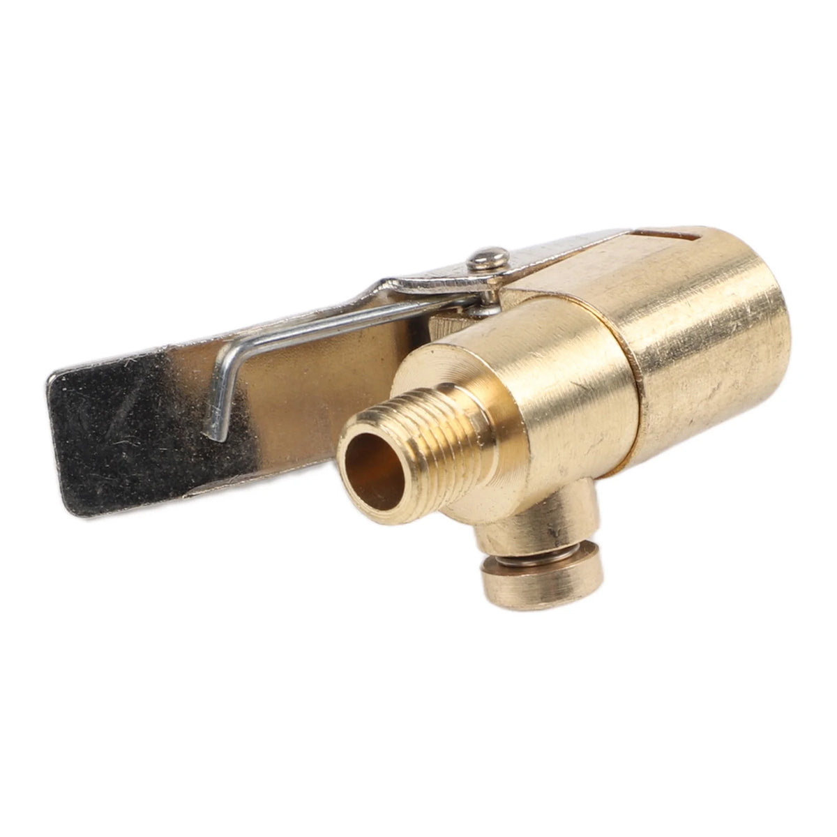 Portable Brass Inflatable Pump Valve Connector for Car Tyre Wheel Suitable for Industrial Route Systems and Car Garage Use Quake