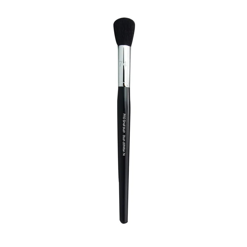 Professional Goat Hair Small Blush Brush Long Handle #74 Bronzer Sculpting Makeup Brush Beauty Cosmetic Tool Quake
