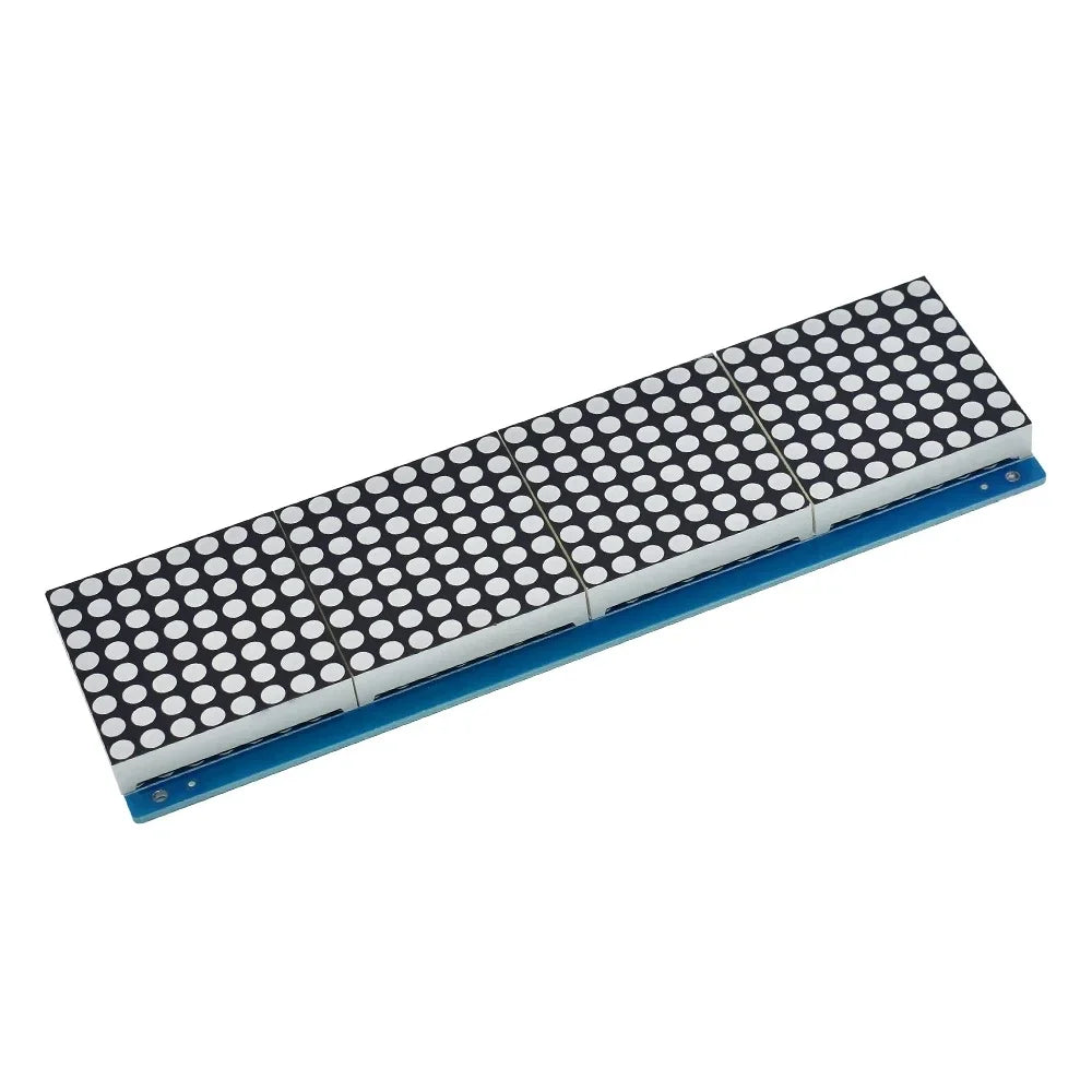 Module HT1632 Dot Matrix Driver with MCU Lattice-Breakout Board LED 8X32 Red Dot-matrix Screen 2.4V-5.5V for MCU Control Quake