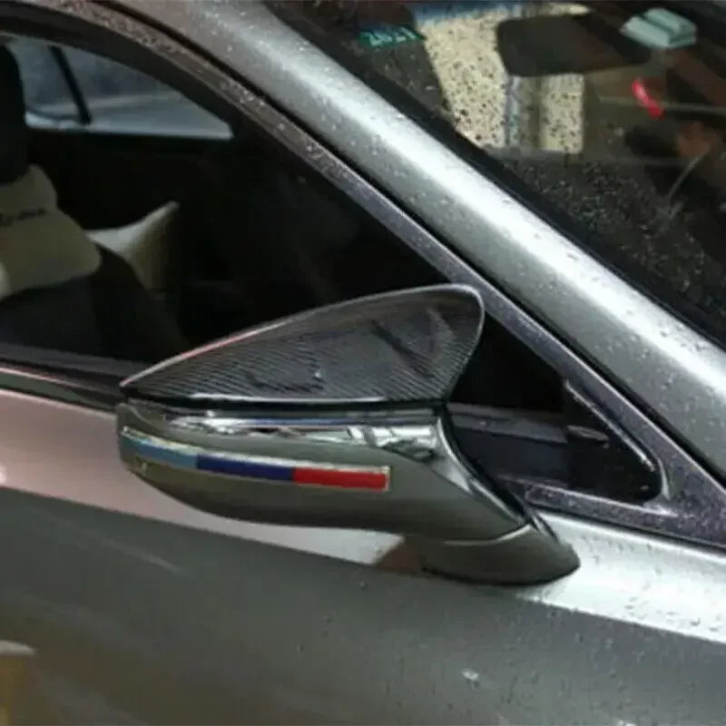 For Lexus ES IS LS LC RC UX 2020 2021 Car Replace Rearview Side Mirror Cover Wing Cap Exterior Door Rear View Case Trim Carbon Quake