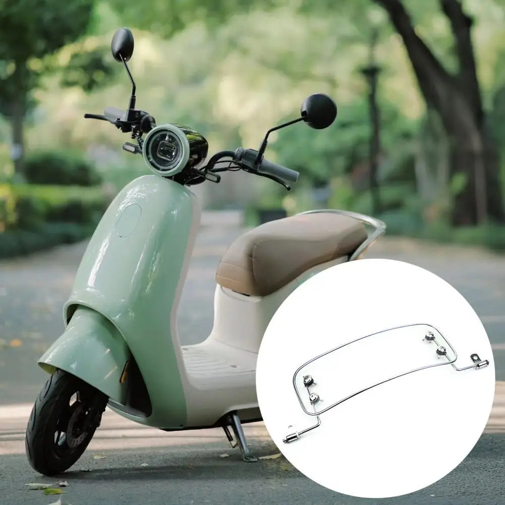 Rust-proof Motorcycle Bracket Motorcycle Deflector Windshield Adjustable Bracket Wind Protection Board Transparent for Electric Quake