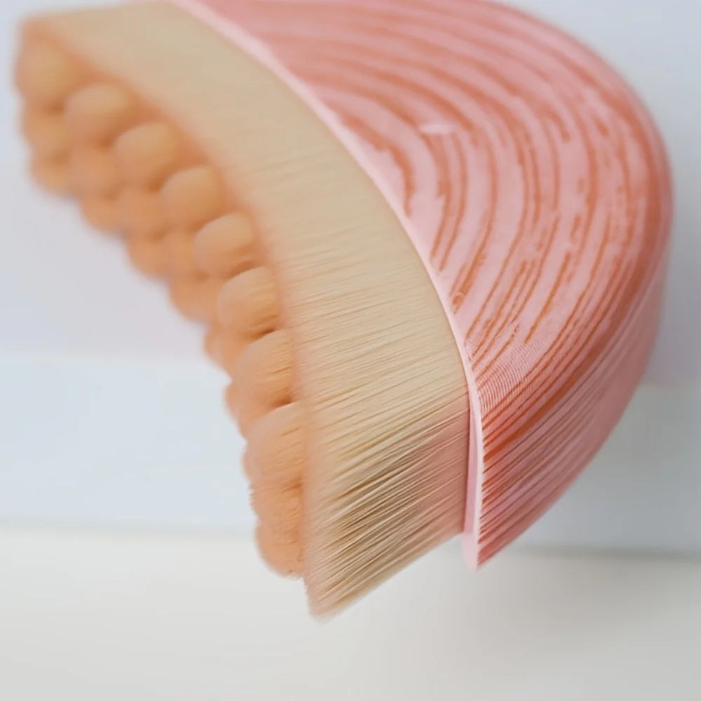 1 Simple Portable Facial Contour Care Brush, Facial Scraping Eye and Neck Care Brush, Makeup Brush Quake