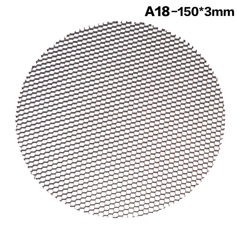 1Pcs Round Honeycomb Mesh Light Cover Black Aluminum Anti Glare Downlight Spotlight Shade Quake A18