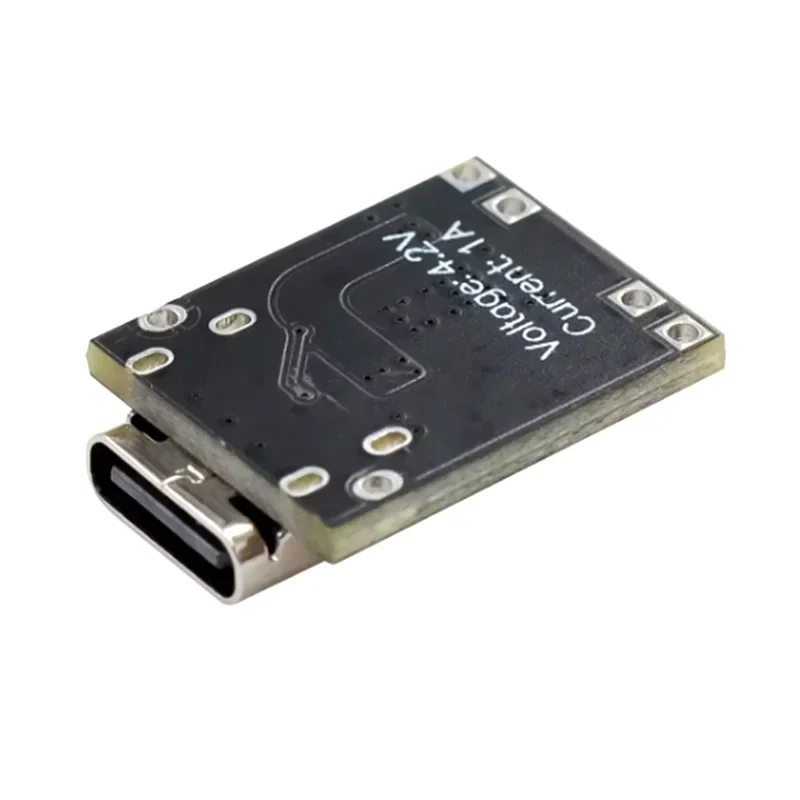 Type-C USB Ultra-Small Lithium Battery Charging Panel 1A Ternary Lithium Battery 3.7V 4.2V Charger Module With Protection Board Quake
