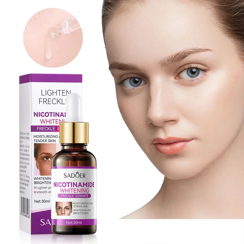 Six Peptide Face Serum Nicotinamide Extract Facial Essence Liquid Moisturizing Refresh Skin Care Shrink Pores Quake