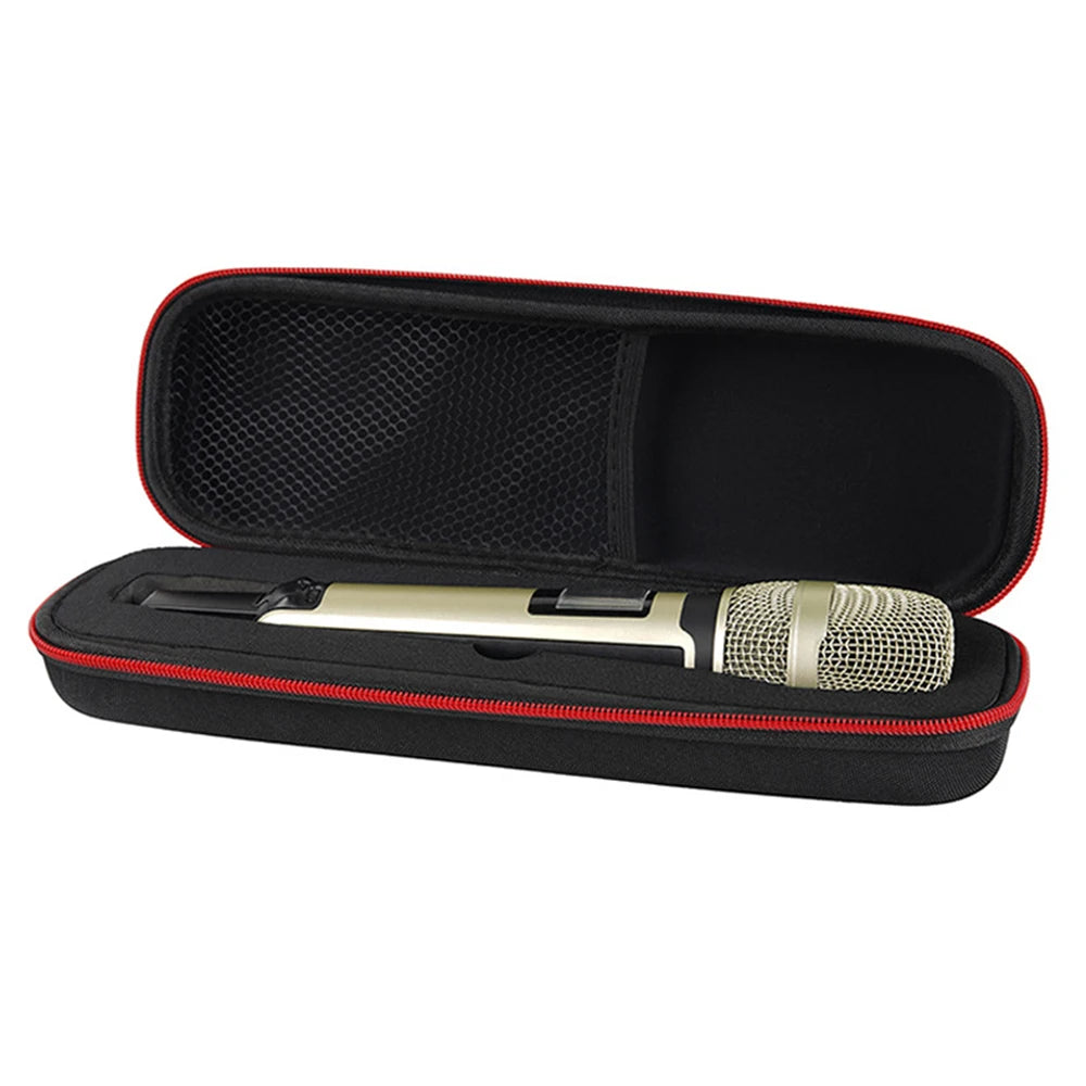 New Wireless Microphones Storage Box Portable Microphoned Carry Case EVA Bag with Zipper Shock-proof & Waterproof Quake