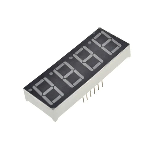 0.56inch 4bit Common Cathode Digital Tube Red LED Digit 10PCS Display 7 Segment 0.5inch 0.5 0.56 inch 0.56'' 0.56in. 4 Four bit Quake Default Title