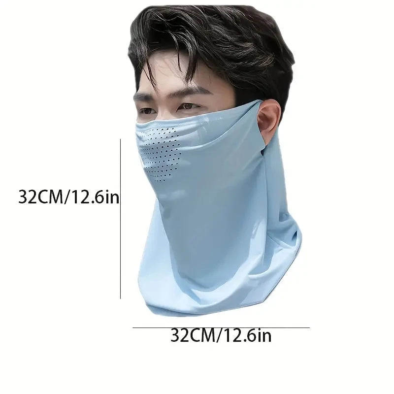 1pc UV Protection Scarf Face Mask for Women - Versatile for Driving, Fishing, and Mountaineering - Sun Protection Quake