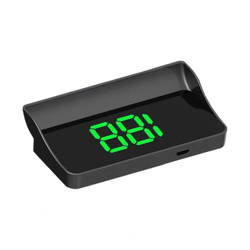 Plug-and-play Speedometer In-car Hud Speedometer with Gps Navigation 10hz Refresh Rate Head-up Display Universal Usb for Cars Quake China Green B
