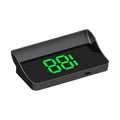 Plug-and-play Speedometer In-car Hud Speedometer with Gps Navigation 10hz Refresh Rate Head-up Display Universal Usb for Cars Quake China Green B