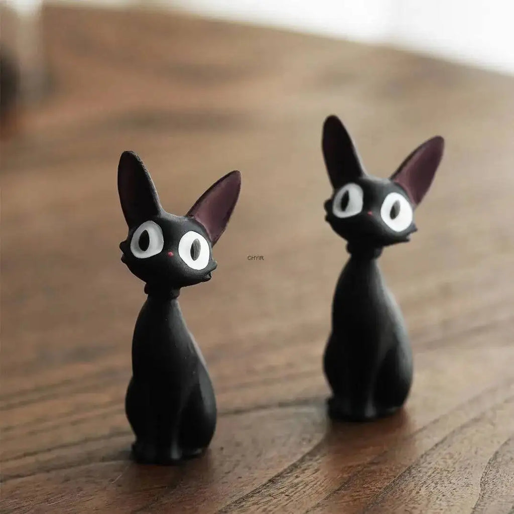 Zisha Tea Pet Cat Little Black Cat Zisha Cultivable Ornament Tea Table Tea play Ornament Ceremony Quake