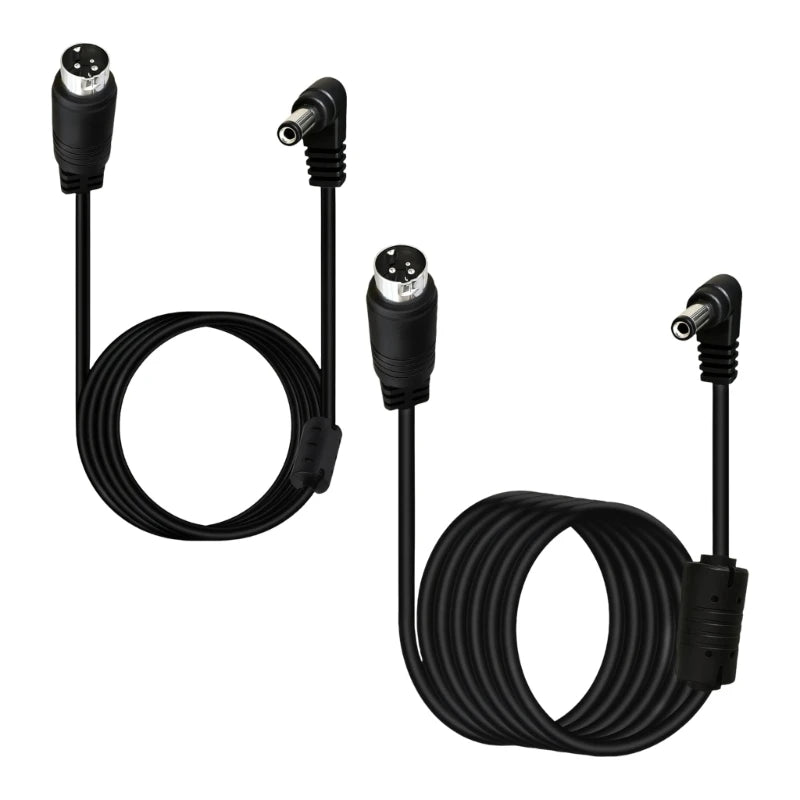 Quality DIN 3Pin To DC5.5X2.1Mm Power Adapter Cable For Professional Consistent Current Transmission Use Power Supplies K1KF Quake